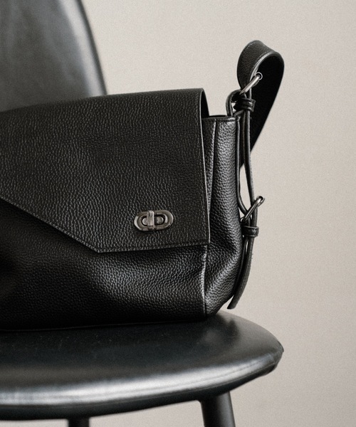 cii(シー)の「CROSS BODY BAG / クロスボディバッグ(ショルダーバッグ・メンズ・ブラック・FREE)」の13枚目の写真