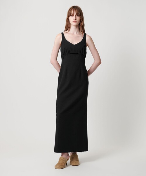 ATTISESSION（アティセッション）の「＜ATTISESSION＞タンクトップ ワンピース（ワンピース・レディース・ブラック/ダークグレー・38/36）」の6枚目の写真