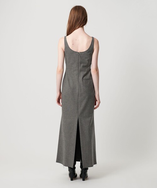 ATTISESSION（アティセッション）の「＜ATTISESSION＞タンクトップ ワンピース（ワンピース・レディース・ブラック/ダークグレー・38/36）」の10枚目の写真