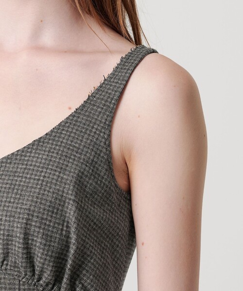 ATTISESSION（アティセッション）の「＜ATTISESSION＞タンクトップ ワンピース（ワンピース・レディース・ブラック/ダークグレー・38/36）」の12枚目の写真