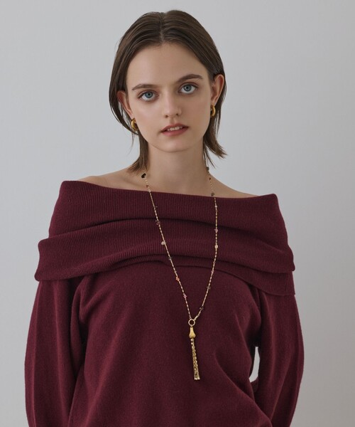 ウールオフショルニットトップ（ニット/セーター）｜Diagram