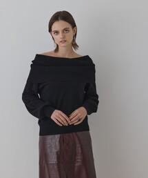 Diagram | ウールオフショルニットトップ(ニット/セーター)