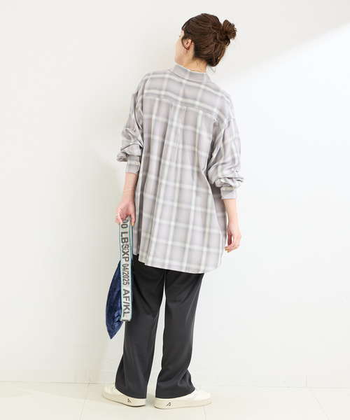 B.C STOCK(ベーセーストック)の「ウォッシャブル / ポンチパンツ(スラックス・レディース・ブラック系その他/アイボリー・FREE)」の7枚目の写真