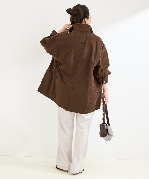 B.C STOCK(ベーセーストック)の「ウォッシャブル / ポンチパンツ(スラックス・レディース・ブラック系その他/アイボリー・FREE)」の14枚目の写真