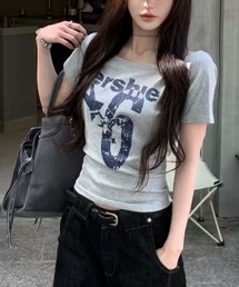 ロゴプリント半袖Tシャツ