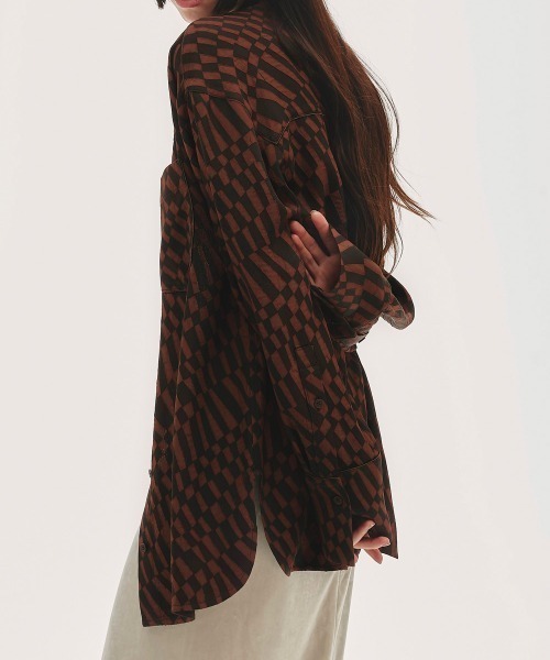 Geometric Over Shirts（シャツ/ブラウス）｜TODAYFUL（トゥデイ