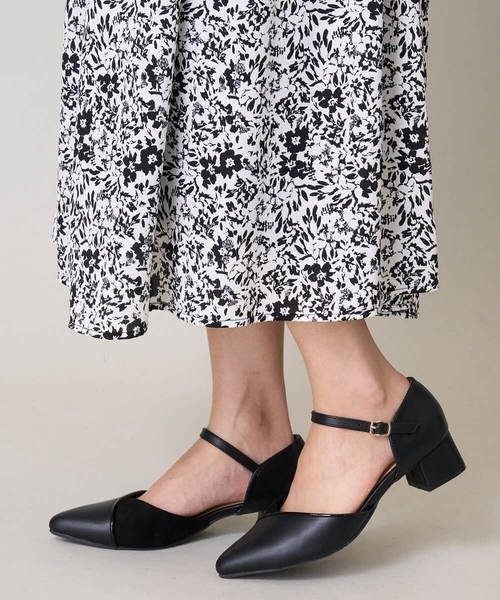 a.v.v(アーヴェヴェ)の「セパレートパンプス(その他シューズ・レディース・ブラック/シルバー/ベージュ・22.5/23.5/24.5)」の14枚目の写真