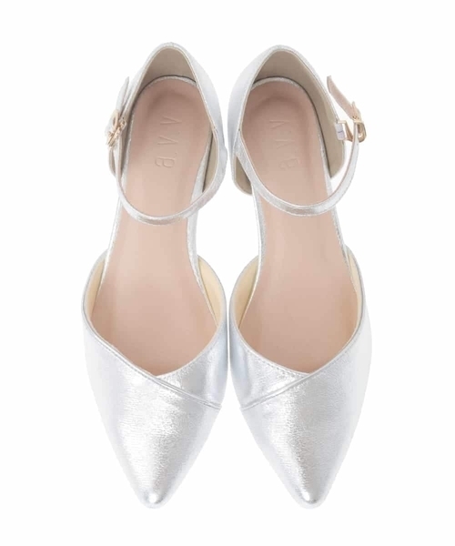 a.v.v(アーヴェヴェ)の「セパレートパンプス(その他シューズ・レディース・ブラック/シルバー/ベージュ・22.5/23.5/24.5)」の8枚目の写真