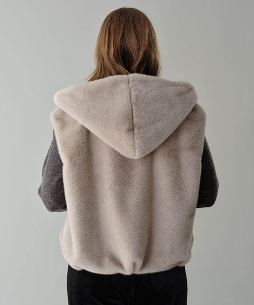 ファーフードベスト（ベスト）｜ZAKKA-BOX（ザッカボックス）の