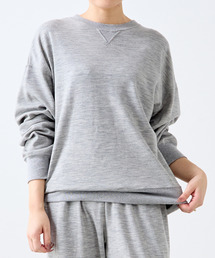 A_（エース）の「【A＿/エース】ウールスムースプルオーバー（その他トップス）」