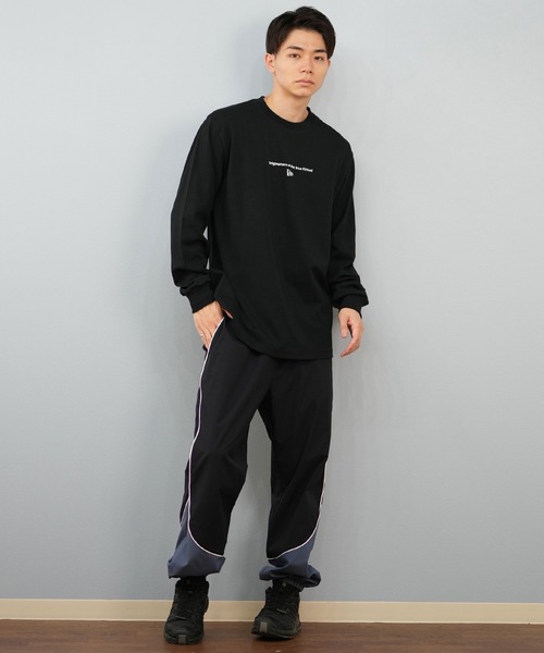 NEW ERA（ニューエラ）の「NEW ERA/ニューエラ 長袖Tシャツ レギュラーフィット ロンT 14682682/14682683/14682684（Tシャツ/カットソー・メンズ・ストーン/ホワイト/ブラック・M/L/XL/2XL）」の18枚目の写真