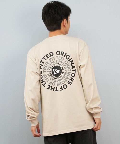 NEW ERA（ニューエラ）の「NEW ERA/ニューエラ 長袖Tシャツ レギュラーフィット ロンT 14682682/14682683/14682684（Tシャツ/カットソー・メンズ・ストーン/ホワイト/ブラック・M/L/XL/2XL）」の11枚目の写真