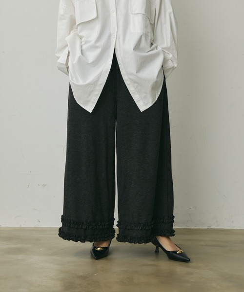 Lunea（ルネア）の「ビッグポケットデザインオーバーシャツ（シャツ/ブラウス・レディース・ブラック/ホワイト・FREE）」の22枚目の写真