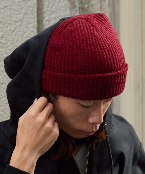 IO着用 Vallad ビーニー赤 vallad ビーニー io着用 赤のみ VALLAD