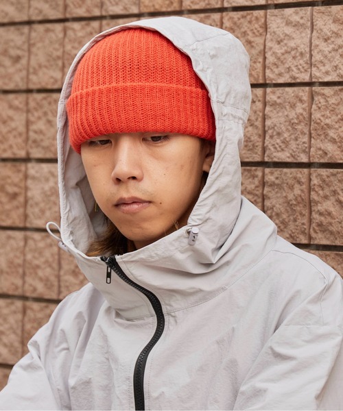 FRUIT OF THE LOOM（フルーツオブザルーム）の「FRUIT OF THE LOOM/フルーツオブザルーム FTL EX STMPLE KNIT WATCH リブ編 2WAY ベーシックビーニー（ニットキャップ/ビーニー・メンズ・ホワイト/ブラック/エンジ/ネイビー/グレー/レッド/ピンク/イエロー/オレンジ/ブルー/ダークグレー・FREE）」の15枚目の写真