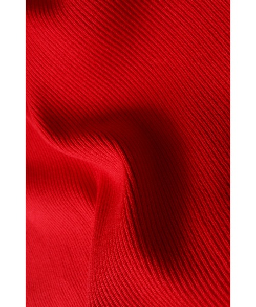 &. NOSTALGIA（アンドドットノスタルジア）の「バックスリットタイトスカート（スカート・レディース・レッド/ブラック・M）」の3枚目の写真