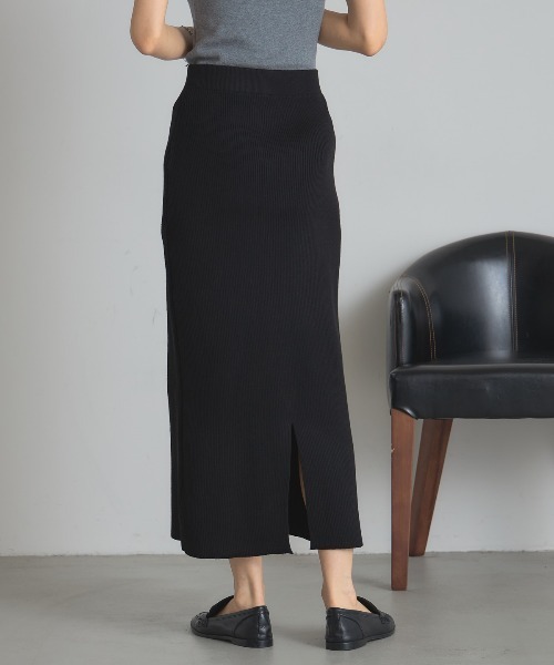 &. NOSTALGIA（アンドドットノスタルジア）の「バックスリットタイトスカート（スカート・レディース・レッド/ブラック・M）」の20枚目の写真