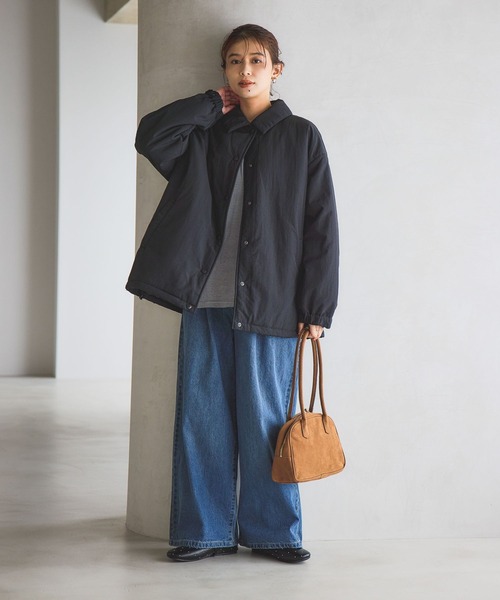 中綿コーチジャケット[プチサイズあり]（その他アウター）｜studio