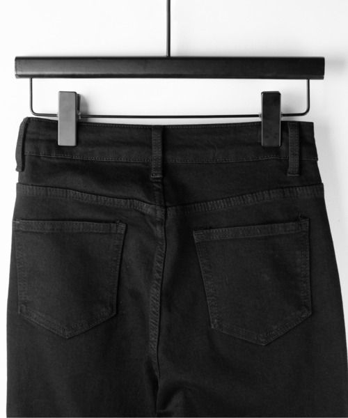 新サイズ追加4size／2color 】レースアップカットアウトストレッチ