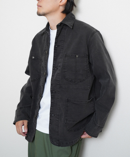 セール】Hanes ストレッチデニムカバーオール（カバーオール）｜HANES