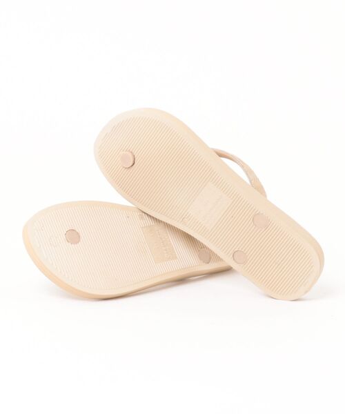 IPANEMA（イパネマ）の「【Ipanema/イパネマ】　MESH IX トングフラットサンダル（サンダル・レディース・ベージュ・37/39）」の3枚目の写真