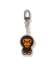 A BATHING APE(AxCVOGCv)BABY MILO SKULL ACRYLIC KEYCHAIN(L[z_[)