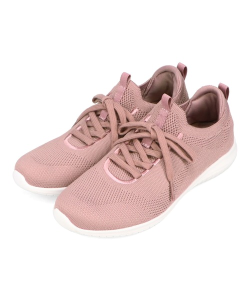 31 Sons de mode（トランテアン　ソン　ドゥ　モード）の「軽量 レースアップ ニット スニーカー /OT3765（スニーカー・レディース・ブラック/ホワイト/ピンク/ブルー・42/41/40/39/38/37/36/35/34）」の15枚目の写真