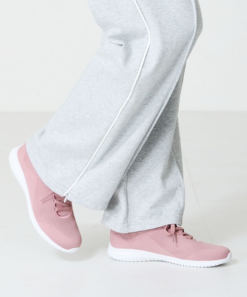 31 Sons de mode（トランテアン　ソン　ドゥ　モード）の「軽量 レースアップ ニット スニーカー /OT3765（スニーカー・レディース・ブラック/ホワイト/ピンク/ブルー・42/41/40/39/38/37/36/35/34）」の16枚目の写真