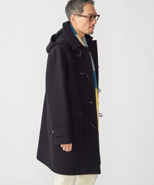 セール】SHIPS: S140 ウールシルク ダッフル コート（ダッフルコート