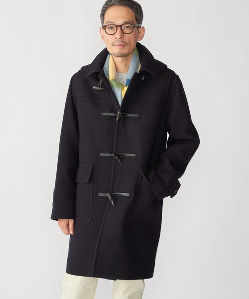 セール】SHIPS: S140 ウールシルク ダッフル コート（ダッフルコート
