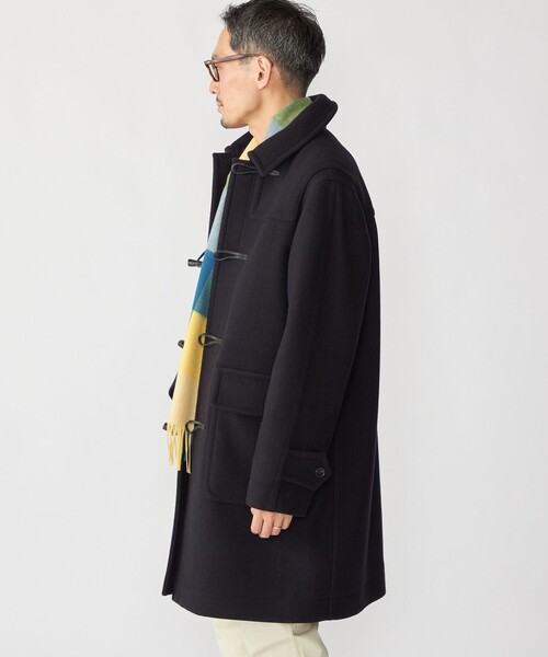 SHIPS（シップス）の「SHIPS: S140 ウールシルク ダッフル コート（ダッフルコート・メンズ・ネイビー・SMALL/MEDIUM/LARGE/X-LARGE）」の11枚目の写真