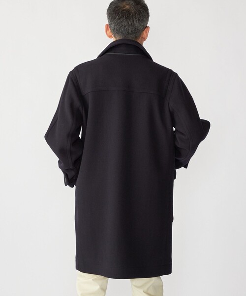 セール】SHIPS: S140 ウールシルク ダッフル コート（ダッフルコート