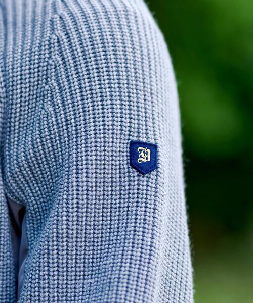 DRESSTERIOR（ドレステリア）の「ミリタリーニットジャケット（カーディガン/ボレロ・メンズ・ブラック/グレー/モスグリーン・90/91/92/94）」の11枚目の写真