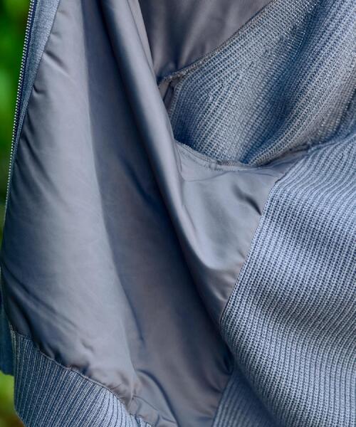 DRESSTERIOR（ドレステリア）の「ミリタリーニットジャケット（カーディガン/ボレロ・メンズ・ブラック/グレー/モスグリーン・90/91/92/94）」の14枚目の写真