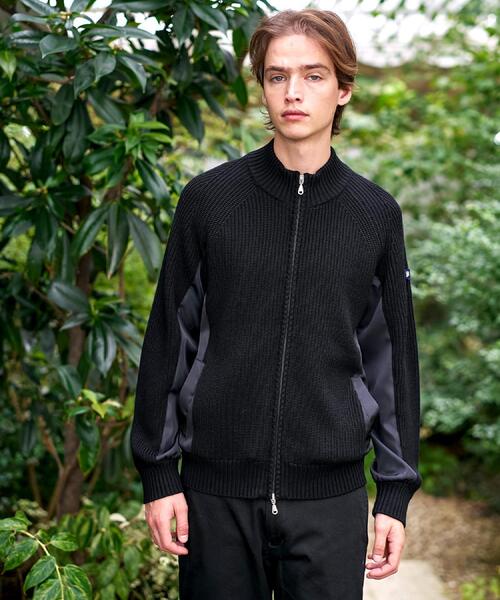 DRESSTERIOR（ドレステリア）の「ミリタリーニットジャケット（カーディガン/ボレロ・メンズ・ブラック/グレー/モスグリーン・90/91/92/94）」の19枚目の写真