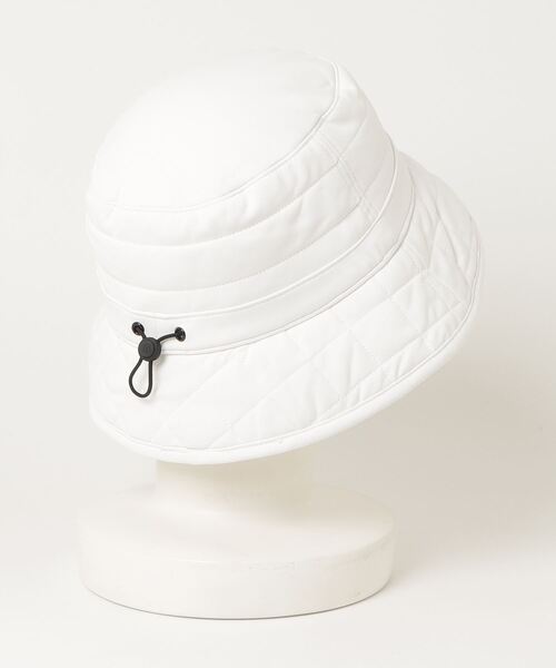 adidas（アディダス）の「アディダス adidas FROSTGUARD 保温 撥水 バケットハット（ハット・メンズ・ホワイト/ブラック・S）」の3枚目の写真