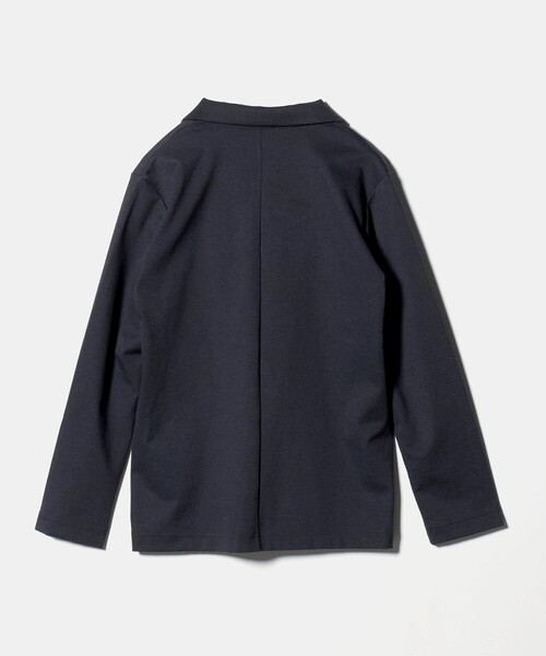 A DAY IN THE LIFE UNITED ARROWS(アデイインザライフユナイテッドアローズ)の「メランジ ツイルジャージー カーディガンジャケット<A DAY IN THE LIFE>(カーディガン/ボレロ・メンズ・モカ/ネイビー/グレー系・M/L/S)」の4枚目の写真