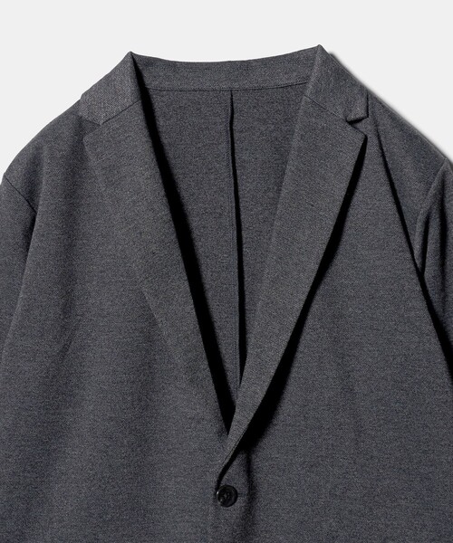 A DAY IN THE LIFE UNITED ARROWS(アデイインザライフユナイテッドアローズ)の「メランジ ツイルジャージー カーディガンジャケット<A DAY IN THE LIFE>(カーディガン/ボレロ・メンズ・モカ/ネイビー/グレー系・M/L/S)」の12枚目の写真