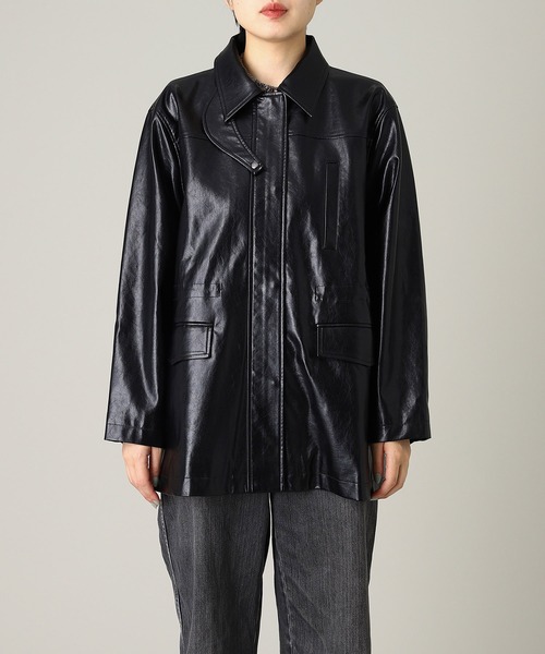 amerge. foodie zip tops×cami onepiece