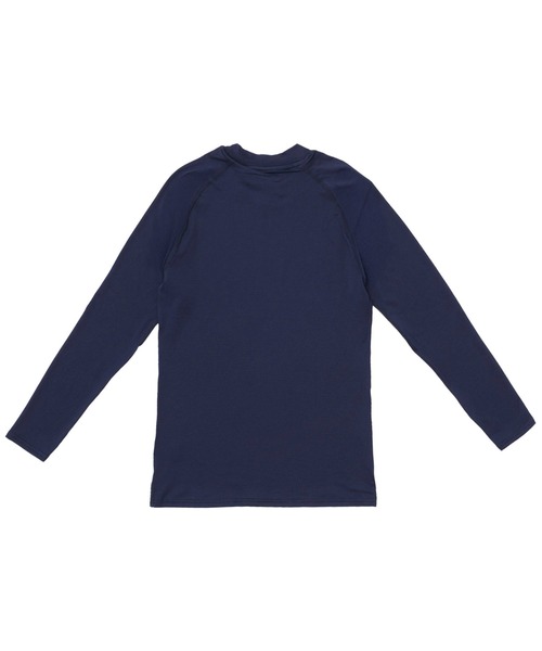 Reebok（リーボック）の「Reebok リーボック ブランド ワンポイント ロゴ ハイネック 長袖シャツ インナー（インナーウェア/肌着・メンズ・ブラック/ネイビー/チャコール・M/L/LL）」の9枚目の写真