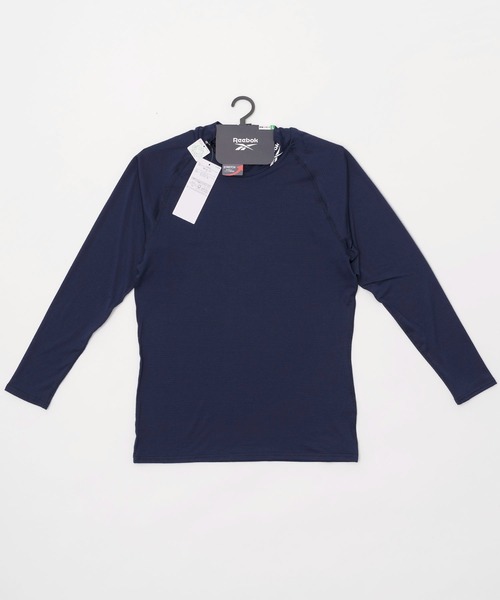 Reebok（リーボック）の「Reebok リーボック ブランド ワンポイント ロゴ ハイネック 長袖シャツ インナー（インナーウェア/肌着・メンズ・ブラック/ネイビー/チャコール・M/L/LL）」の10枚目の写真
