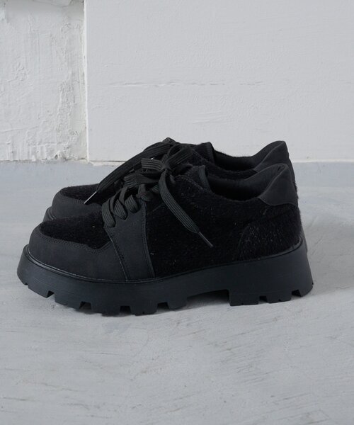 Kastane(カスタネ)の「*ハラコスニーカー(スニーカー・レディース・ブラック/キャメル・36/37/38)」の13枚目の写真