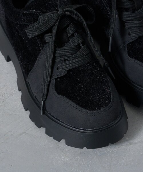 Kastane(カスタネ)の「*ハラコスニーカー(スニーカー・レディース・ブラック/キャメル・36/37/38)」の15枚目の写真