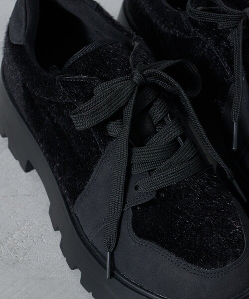 Kastane(カスタネ)の「*ハラコスニーカー(スニーカー・レディース・ブラック/キャメル・36/37/38)」の16枚目の写真