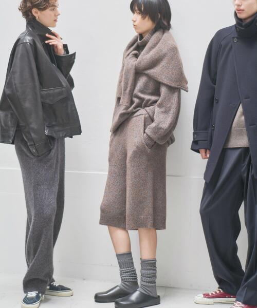 URBAN RESEARCH(アーバンリサーチ)の「new basic CASHMERE SILK MOULINE CREW-NECK KNIT(ニット/セーター・レディース・グレー系その他/ブラウン系その他・FREE)」の21枚目の写真