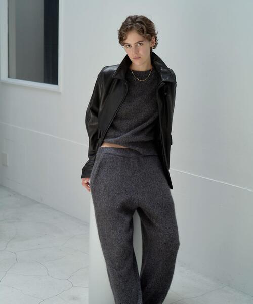 URBAN RESEARCH(アーバンリサーチ)の「new basic CASHMERE SILK MOULINE CREW-NECK KNIT(ニット/セーター・レディース・グレー系その他/ブラウン系その他・FREE)」の18枚目の写真