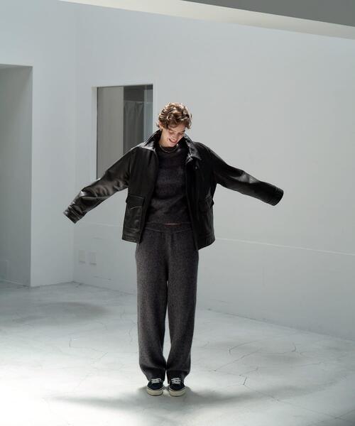 URBAN RESEARCH(アーバンリサーチ)の「new basic CASHMERE SILK MOULINE CREW-NECK KNIT(ニット/セーター・レディース・グレー系その他/ブラウン系その他・FREE)」の17枚目の写真