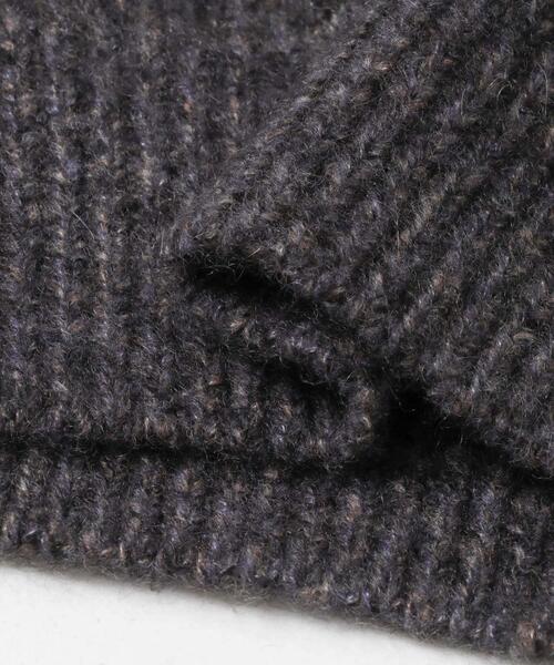 URBAN RESEARCH(アーバンリサーチ)の「new basic CASHMERE SILK MOULINE CREW-NECK KNIT(ニット/セーター・レディース・グレー系その他/ブラウン系その他・FREE)」の5枚目の写真