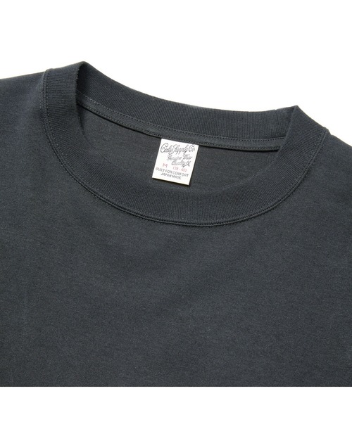 CALEE(キャリー)の「VINTAGE TYPE EMBROIDERY L/S TEE <EXCLUSIVE>(Tシャツ/カットソー・メンズ・チャコールグレー・MEDIUM/LARGE/X-LARGE/XX-LARGE)」の2枚目の写真
