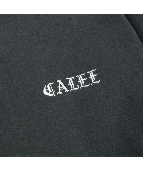 CALEE(キャリー)の「VINTAGE TYPE EMBROIDERY L/S TEE <EXCLUSIVE>(Tシャツ/カットソー・メンズ・チャコールグレー・MEDIUM/LARGE/X-LARGE/XX-LARGE)」の3枚目の写真